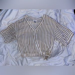 *BOGO!* Silky Striped blouse